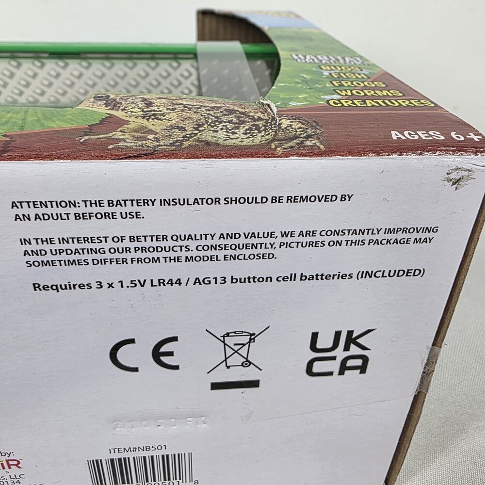 Nature Bound Critter Barn Bug Catcher Habitat with light kit Insects New Sealed - Picture 7 of 9